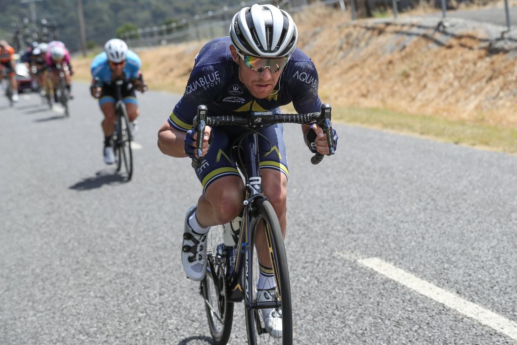 Calvin Watson (Aqua Blue Sports) getting aero