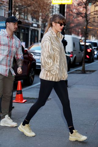 Taylor Swift in chunky Ivy Park sneakers