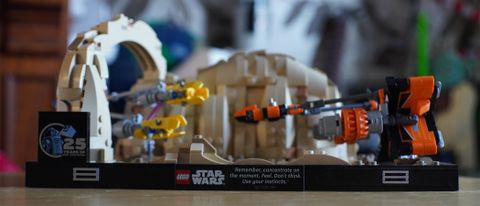 Lego Star Wars Mos Espa Podracing Diorama