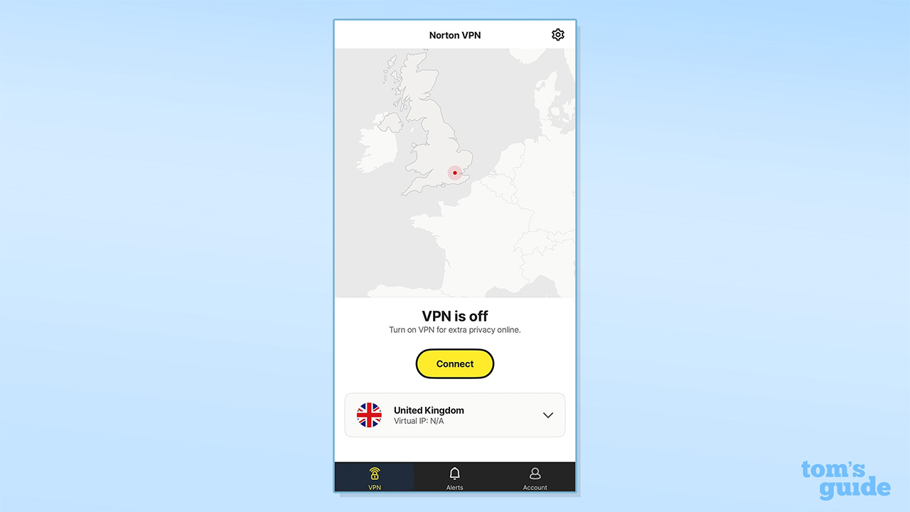 Norton VPN iOS screenshot