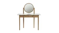 Genevieve Marble Top Dressing Table