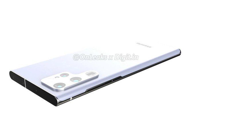 Samsung Galaxy S22 Ultra Leaked Render