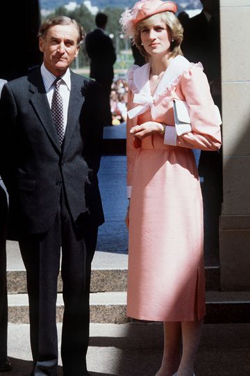 Princess Diana wore a second pink dress on her wedding day | Marie ...