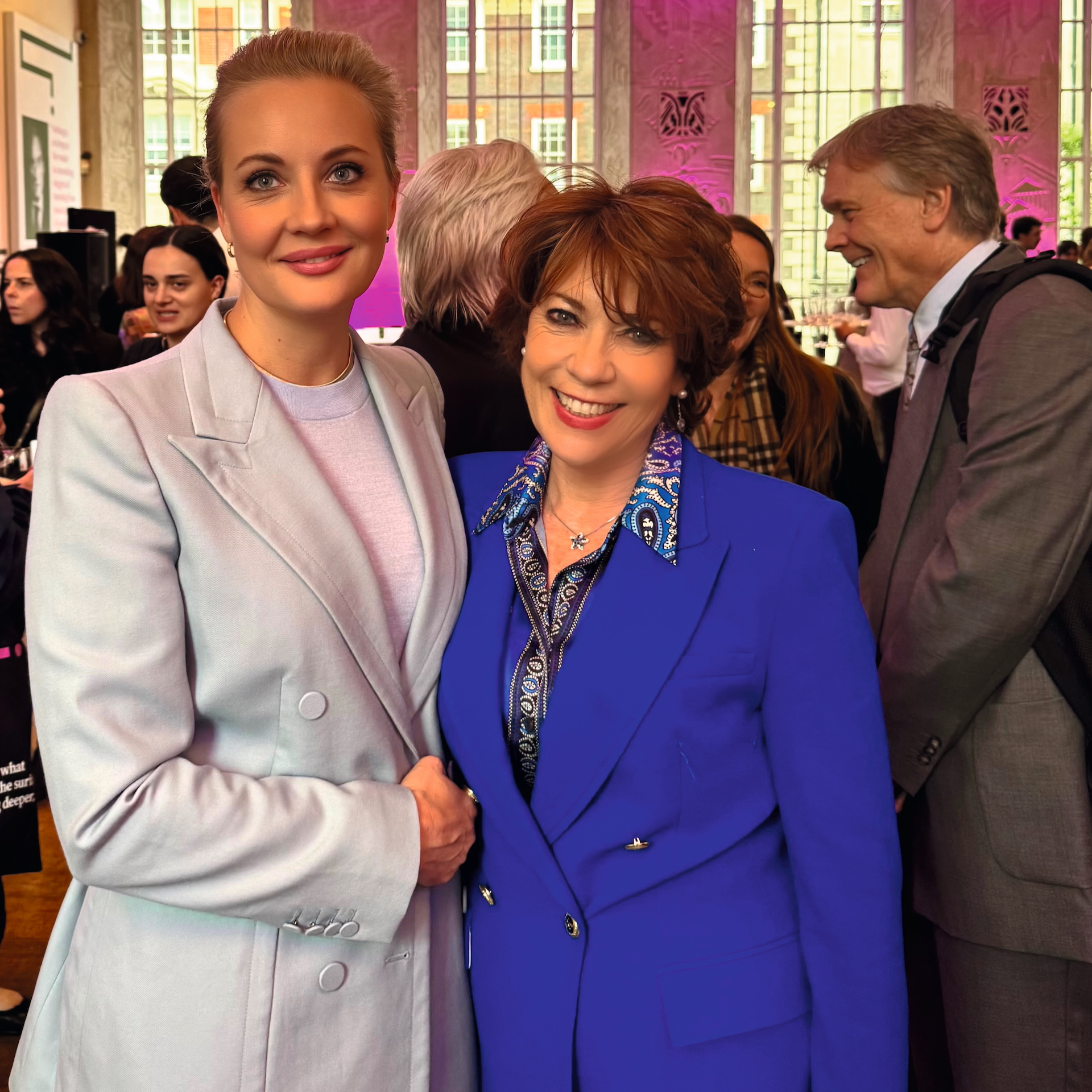 Yulia Navalnaya with woman&amp;amp;home columnist Kathy Lette