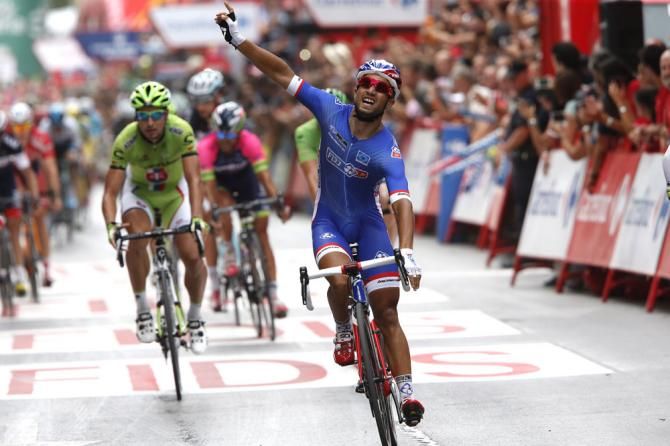 Nacer Bouhanni (FDJ) wins stage 8 of the Vuelta a Espana