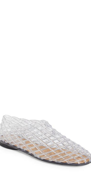 The Row Mara Pvc Net Flat in Clear