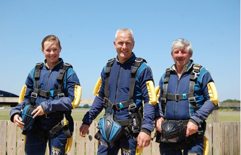 Risky business: Lucy Morgan, Andrew Harris and Alan Williams