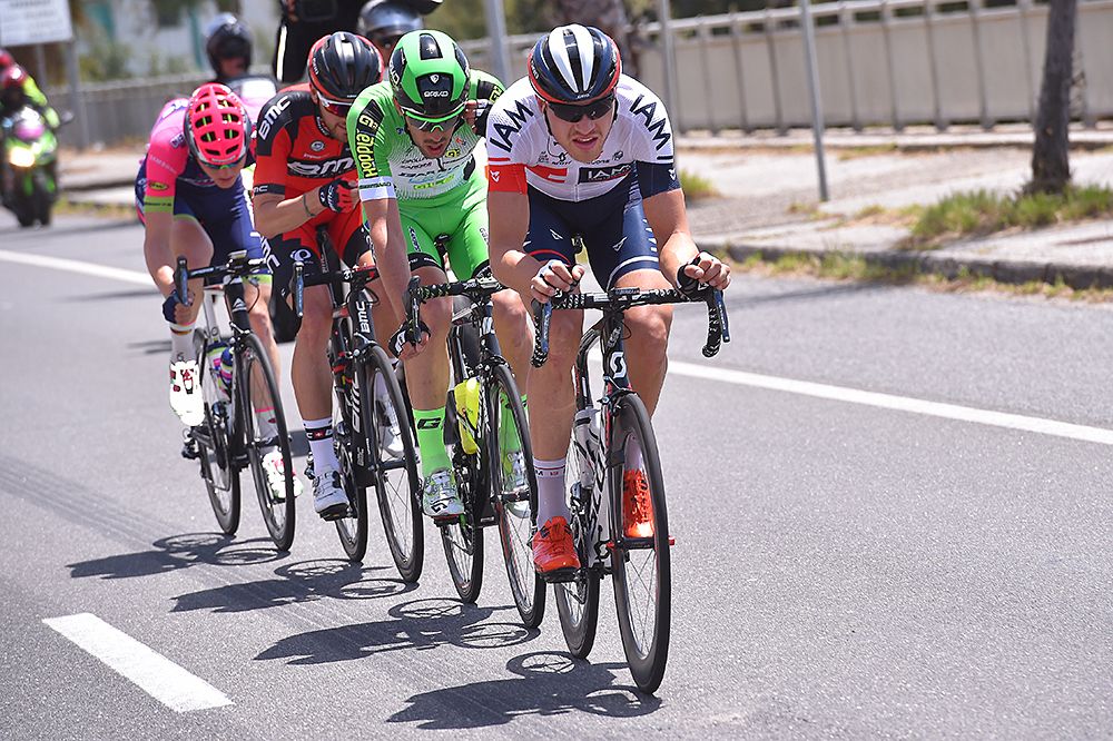 IAM Cycling on the front