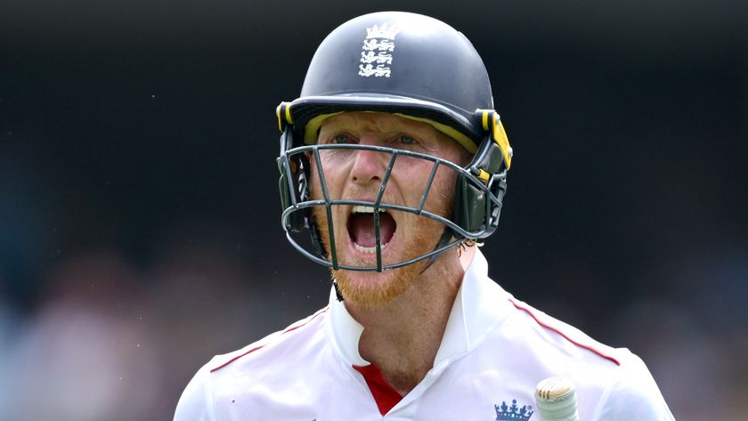Ben Stokes of England reacts after being bowled by Mitchell Starc of Australia for 83 runs during day three of the Third Test Match in the 2025-26 Ashes Series between Australia and England at Adelaide Oval on December 19, 2025 in Adelaide, Australia. 