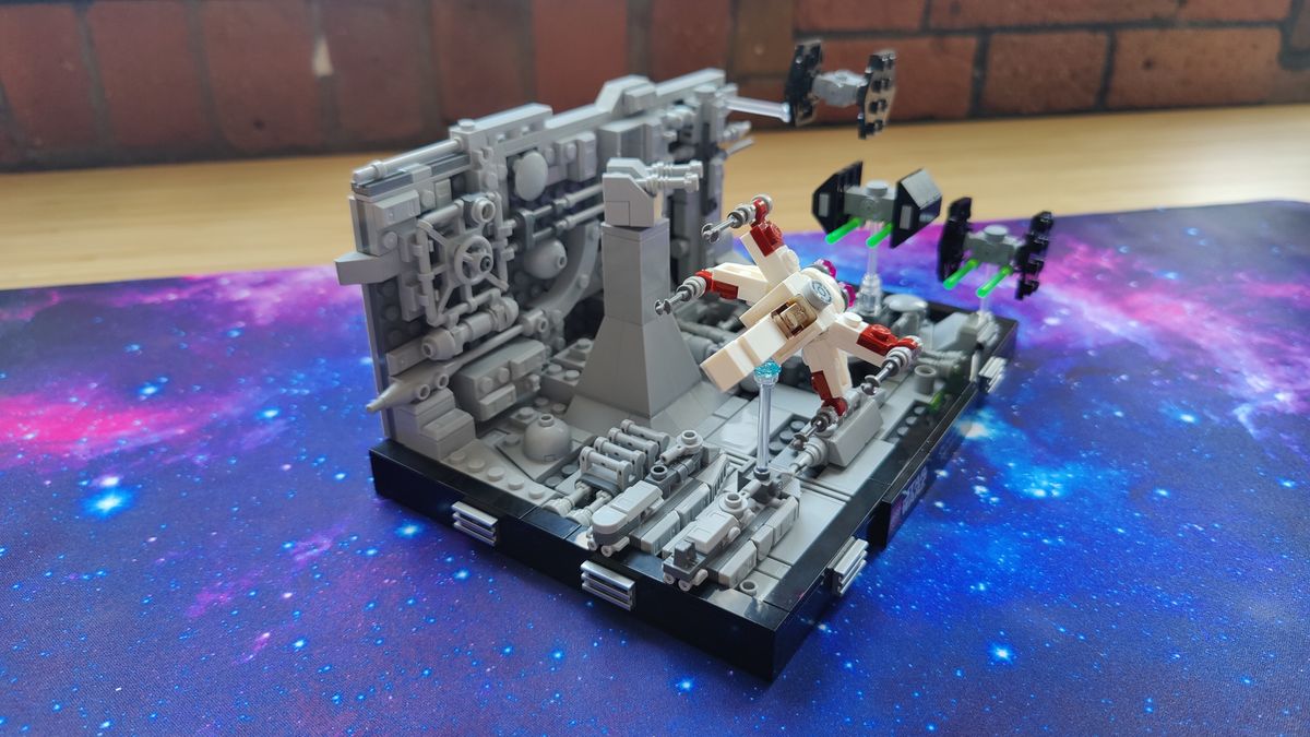 Lego Star Wars Death Star Trench Run