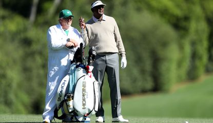 Henley and Singh during the Masters