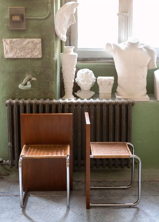 Interni Venosta, new brand by Dimorestudio founders, with furniture presented in Milanese Gypsothek