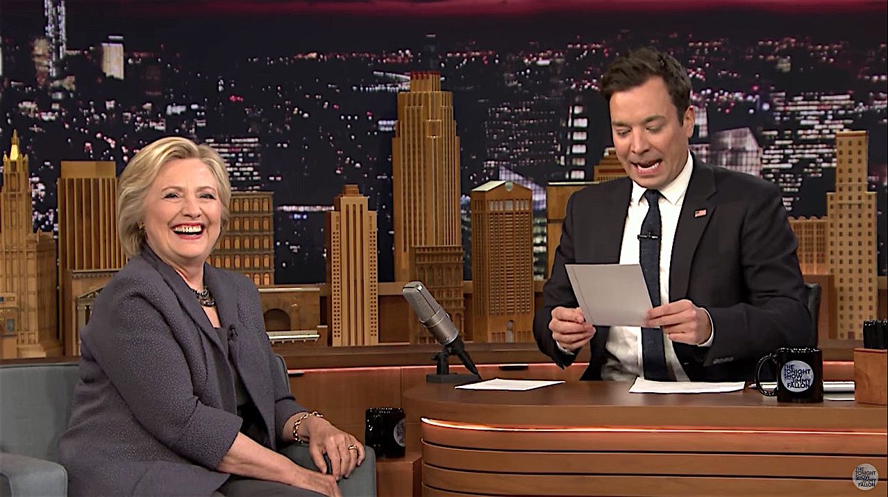 Jimmy Fallon reads children&amp;#039;s advice for Hillary Clinton