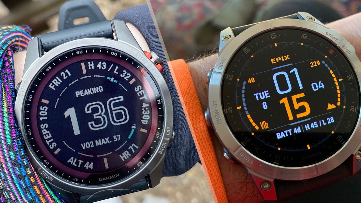 Garmin Fenix ​​7 vs Epix 2 — qual smartwatch vence?