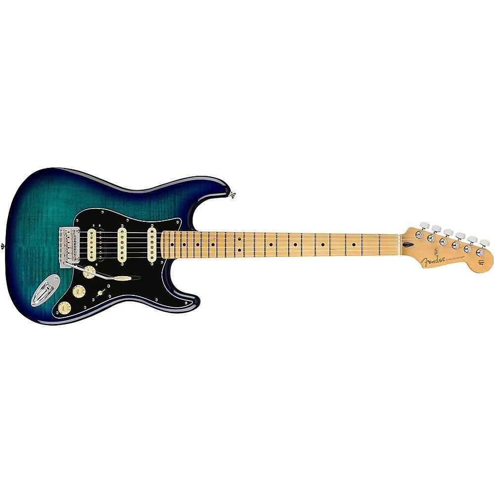 Two limited edition Fender Player Strat HSS guitars at up to $160