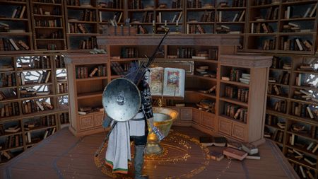 Crimson Desert Spire of Insight - Giant Book