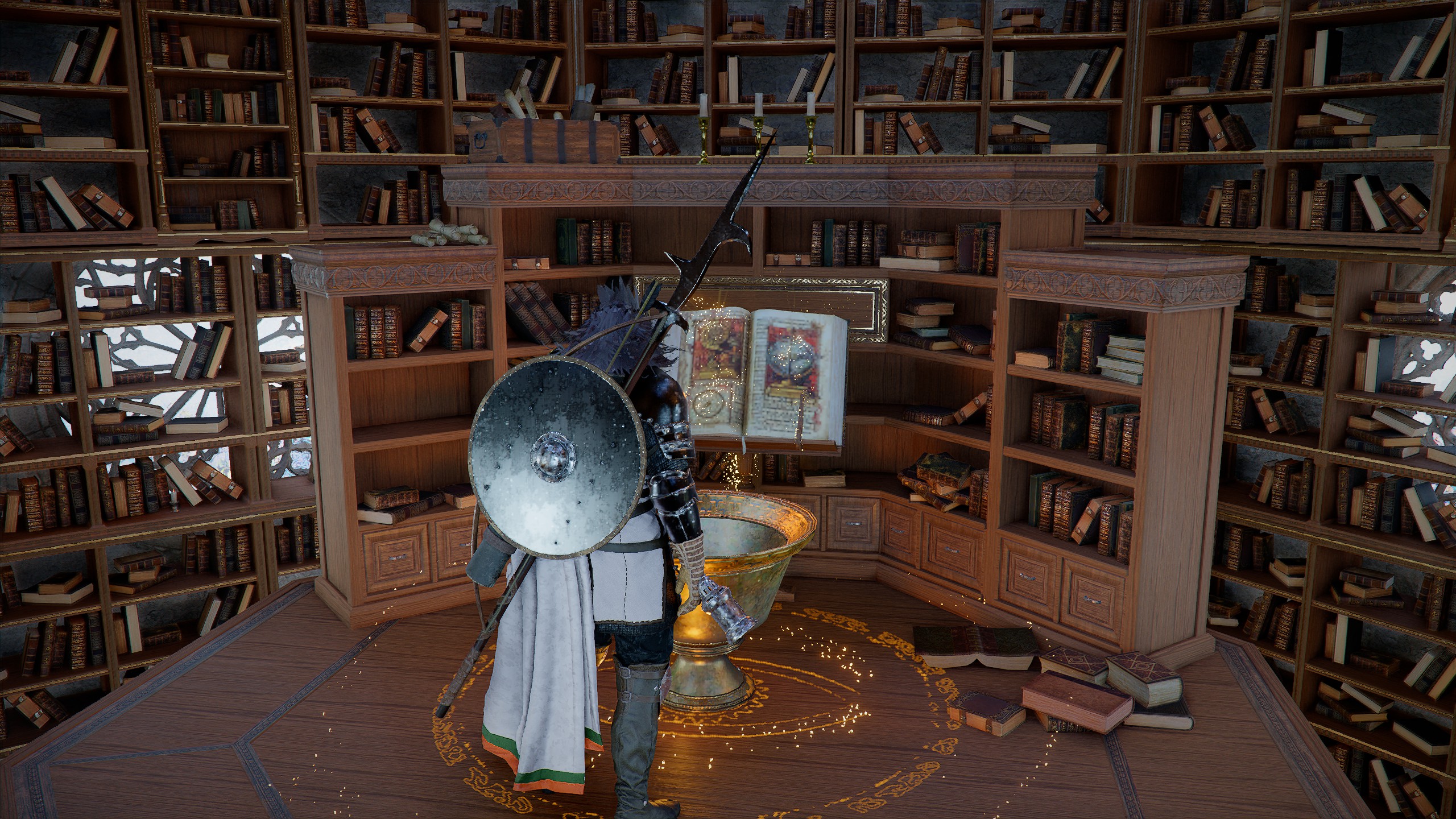 Crimson Desert Spire of Insight - Giant Book