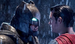 Batman v Superman: Dawn of Justice Batman squares up against Superman