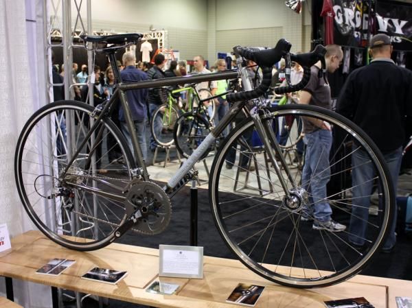 Shamrock Cycles built this road bike with Columbus Spirit for Lugs tubing.