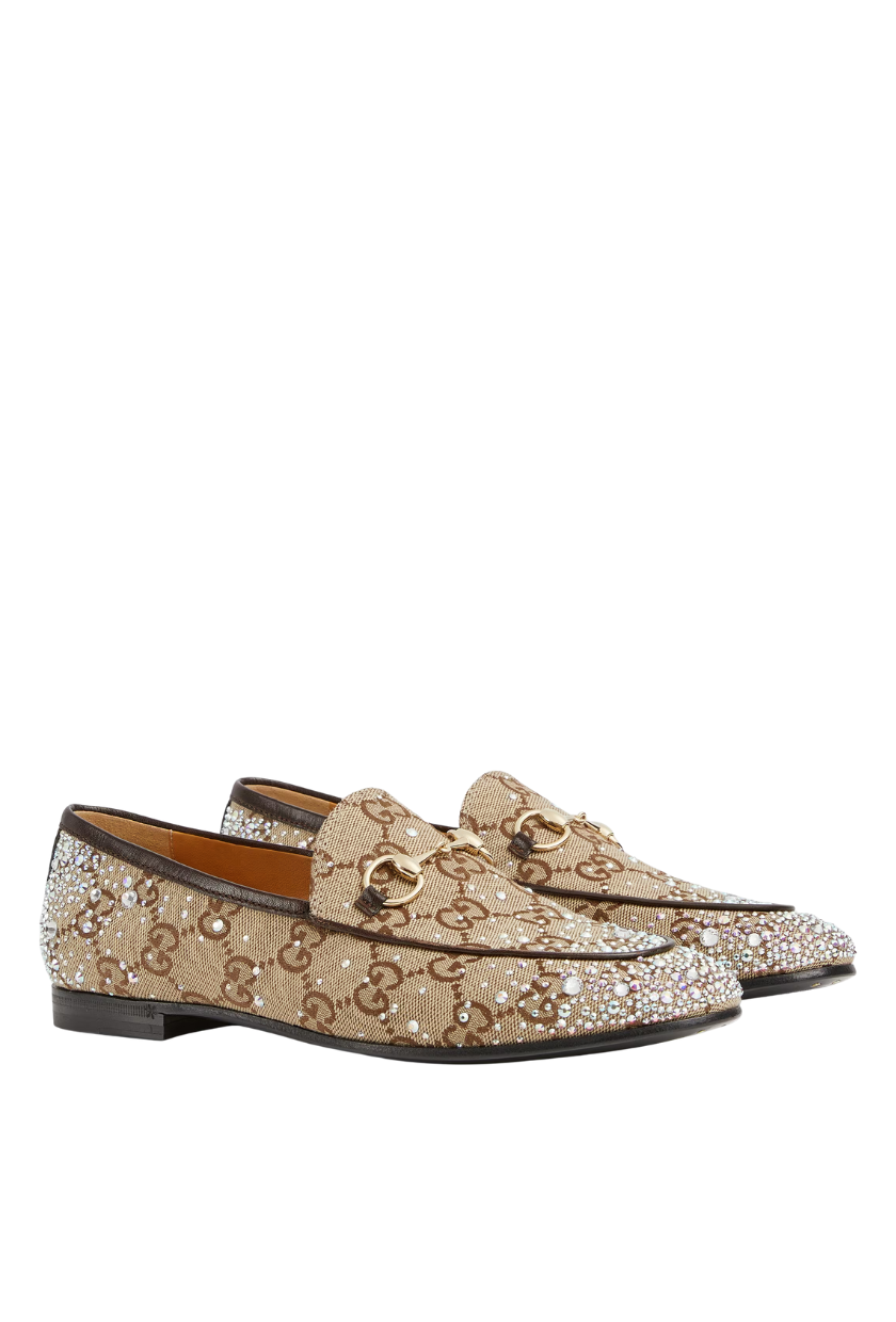 An image of Gucci loafers.