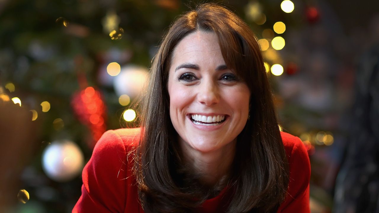 Kate Middleton&#039;s Christmas Day outfits always wow, seen here attending the Anna Freud Centre Family School Christmas Party at Anna Freud Centre on December 15, 2015