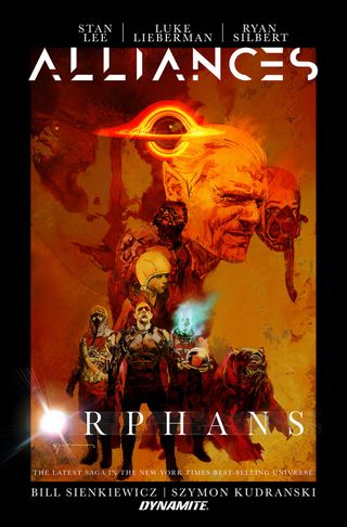 Alliances: Orphans cover art by Bill Sienkiewicz