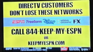 Disney Message DirecTV