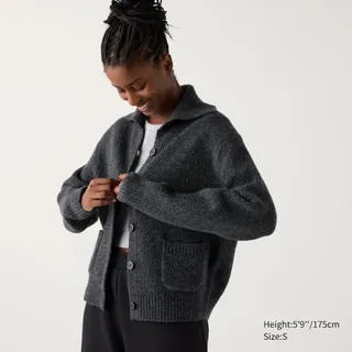 UNIQLO, Soufflé Yarn Knit Blouson