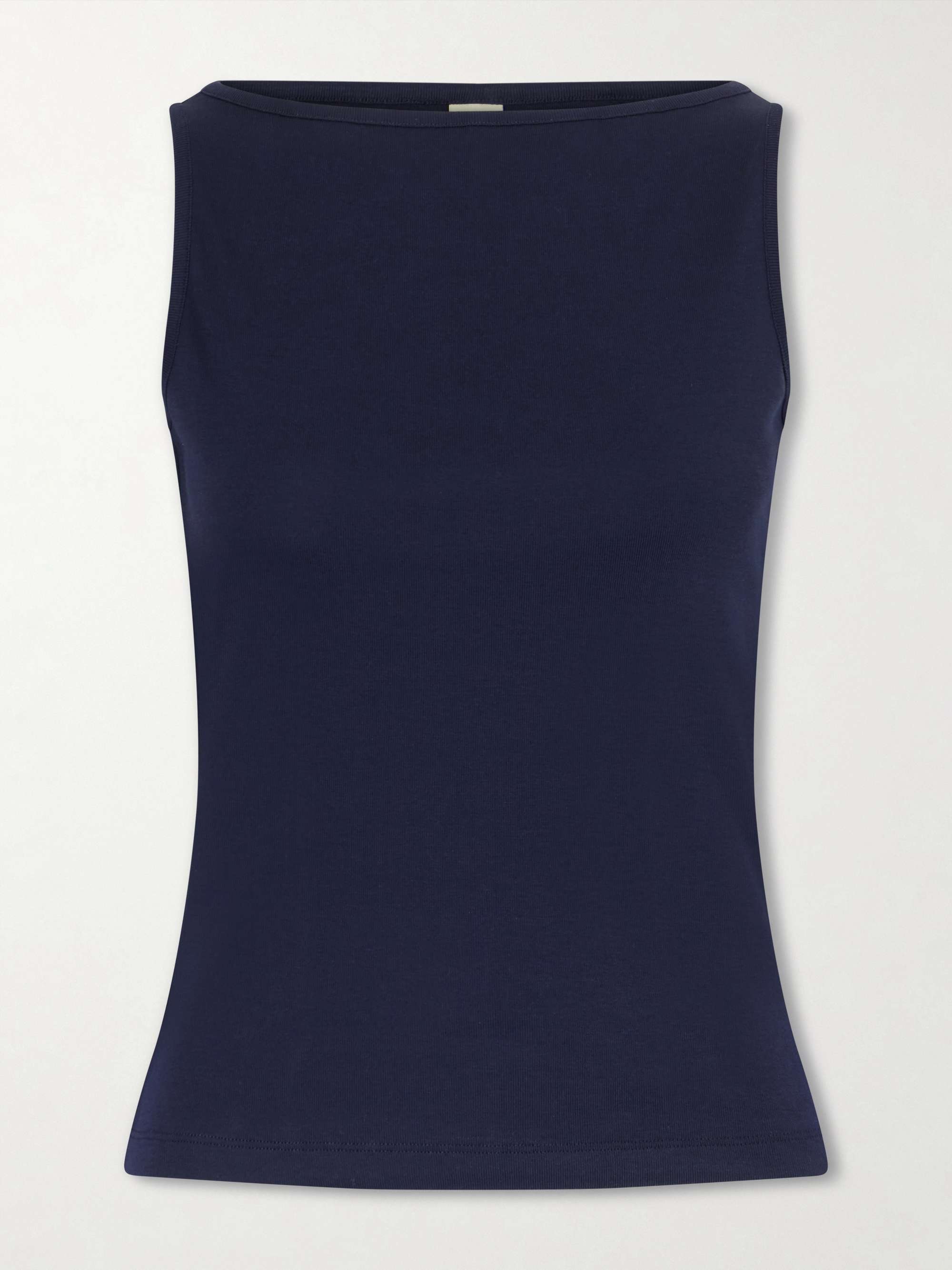 Timmi Ribbed Organic Cotton Tank
