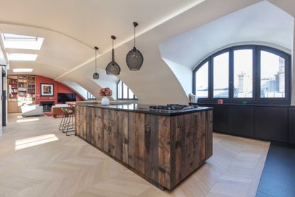 7 Color Schemes for Open Plan Kitchen and Living Spaces | Livingetc