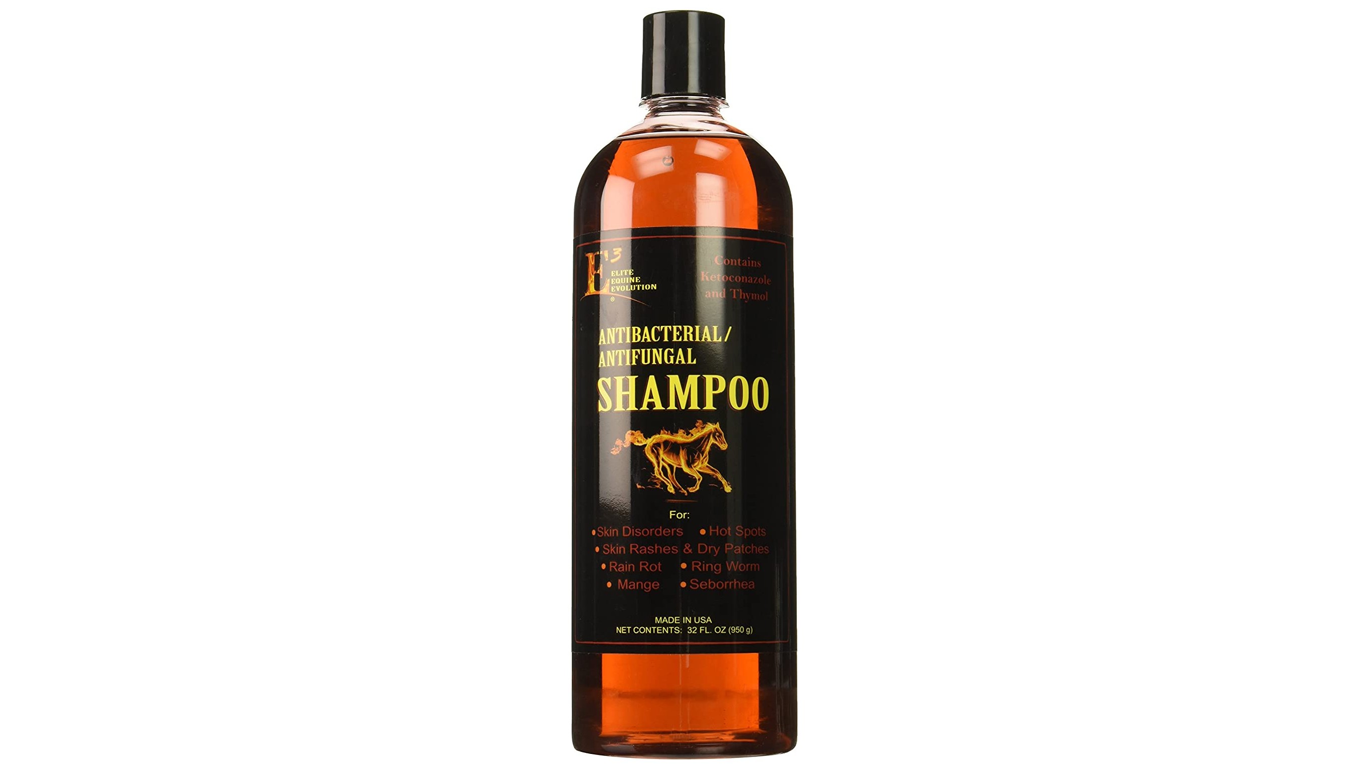 E3 Elite antibacterial/antifungal horse shampoo
