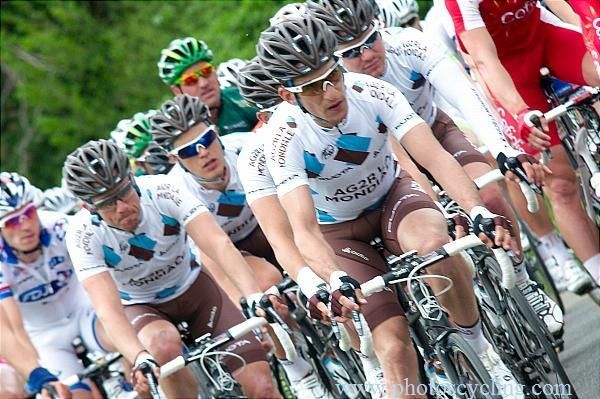 AG2R-La Mondiale teammates Blel Kadri and S&eacute;bastien Hinault.