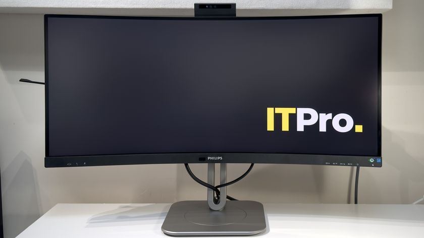 The Philips 34B2U6603CH monitor on a desk