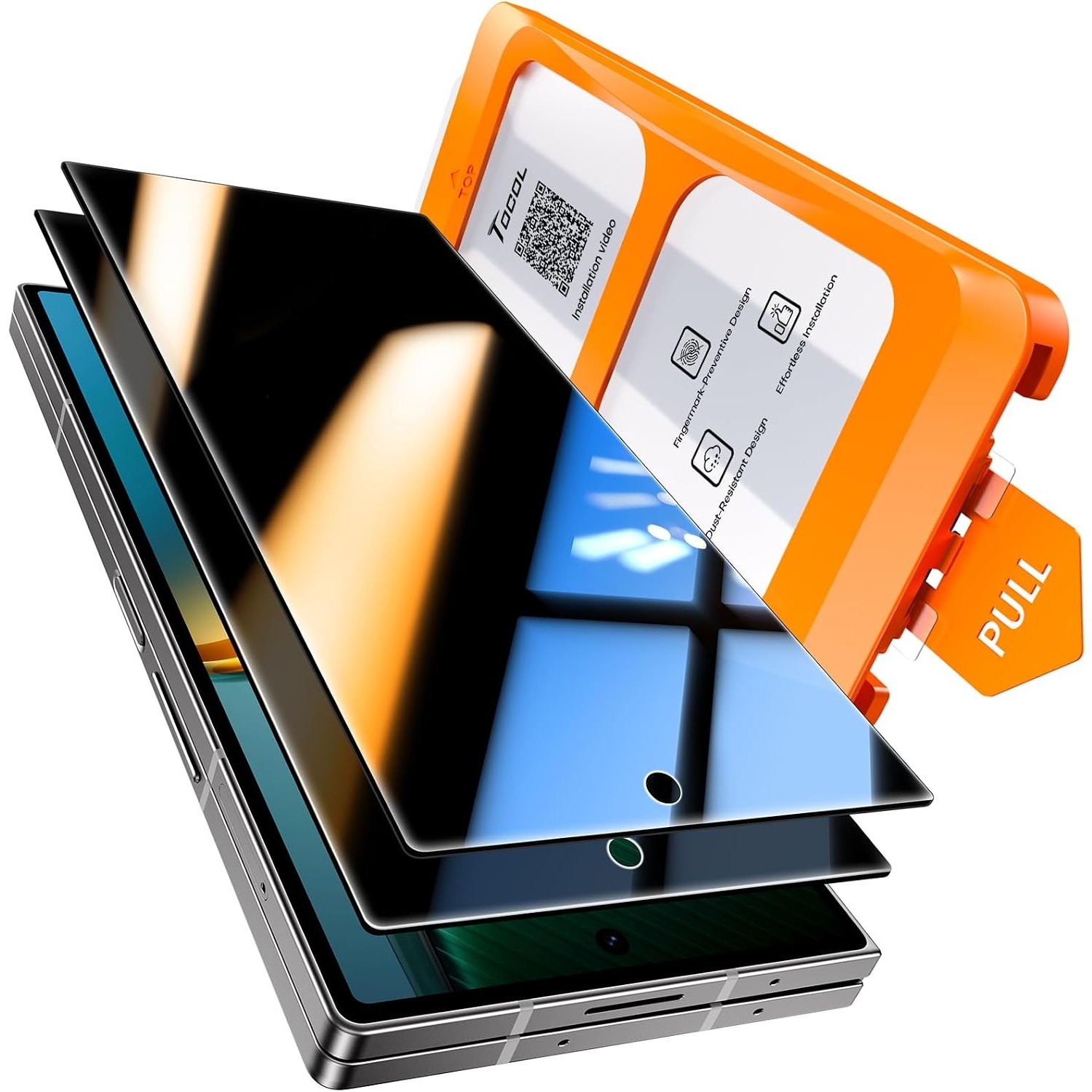 TOCOL Samsung Galaxy Z Fold 8 Ultra Privacy Screen Protector