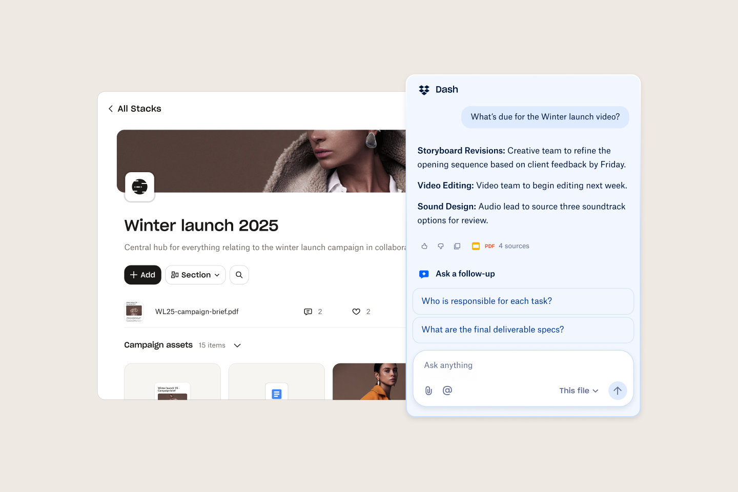 Dropbox Dash screenshot
