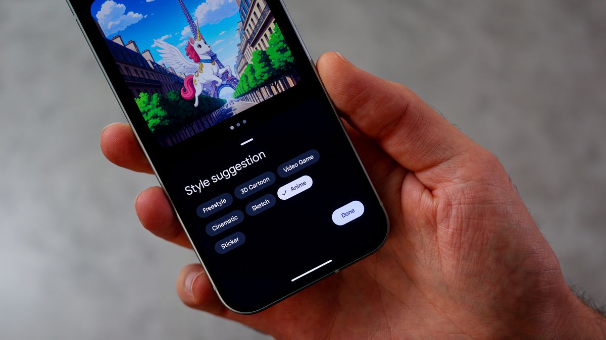 A photo of the Google Pixel 9