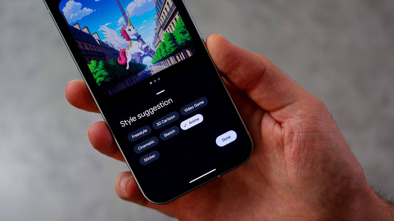 A photo of the Google Pixel 9
