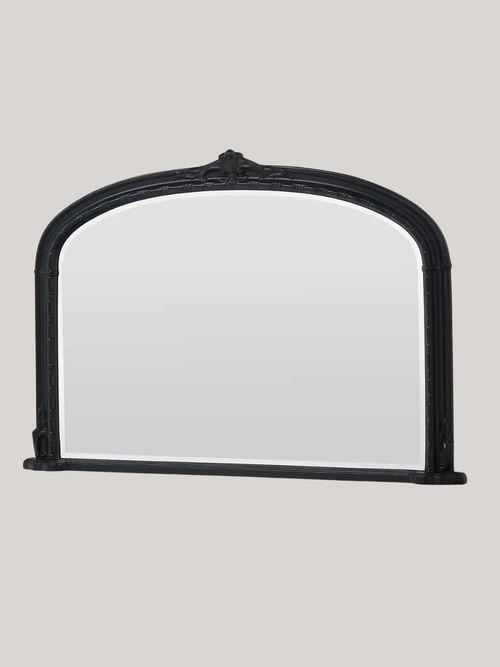 Yearn Victoria Arched Bevelled Overmantel Wall Mirror