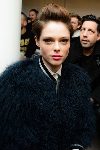 Coco Rocha At New York Fashion Week AW14