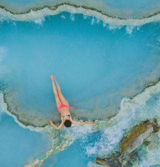 woman in sea Adobe Stock