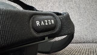 Razer's branding on the Razer Adjustable Head Strap for Quest 3