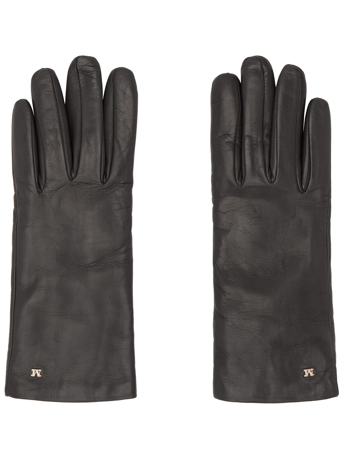 Max Mara, Gray Splato Gloves