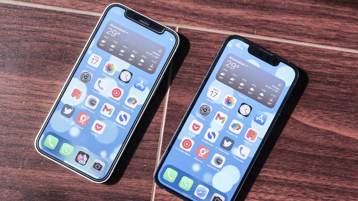 iPhone 13 mini vs iPhone 12 mini