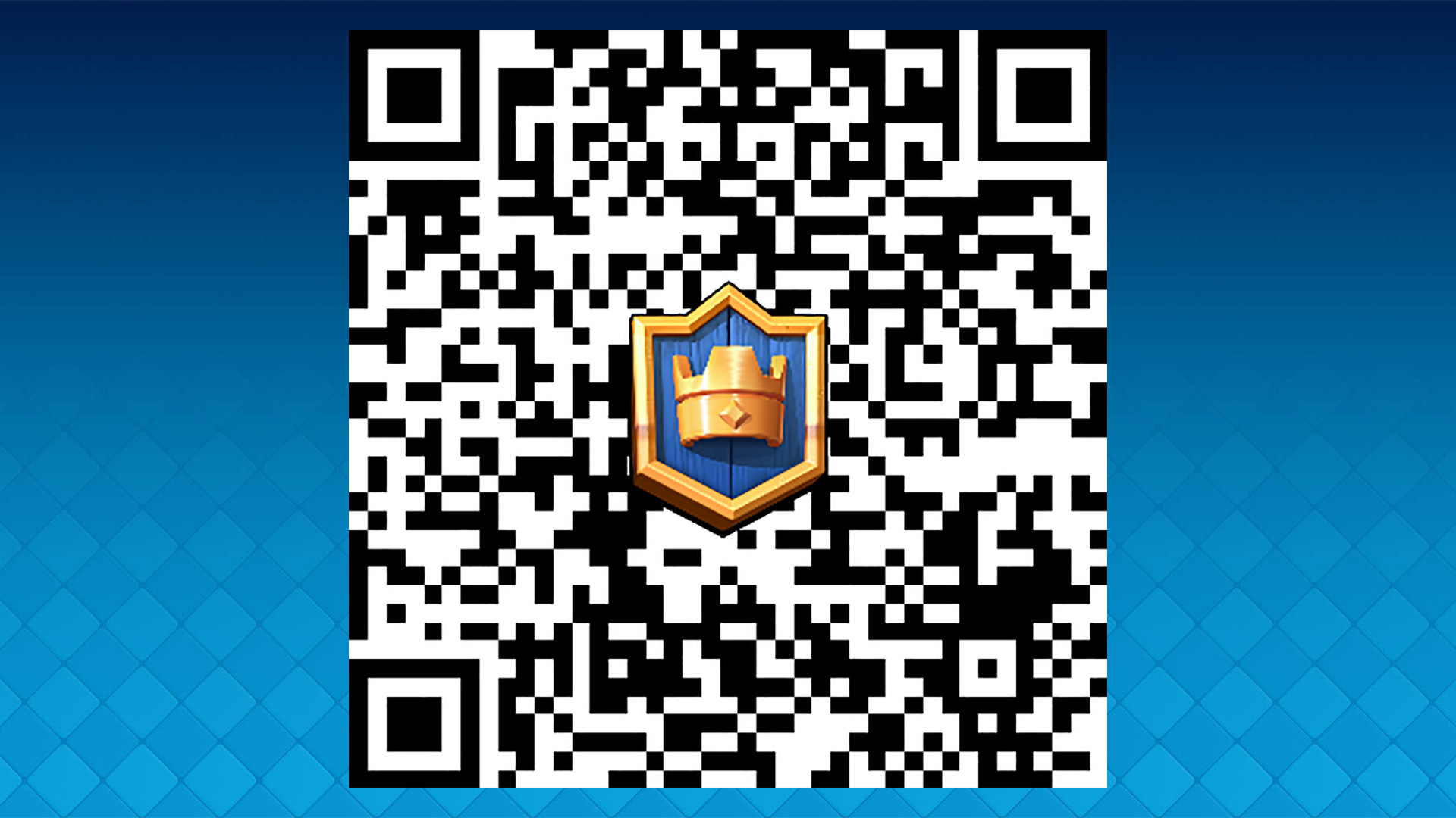 Clash Royale QR code for Princess emote