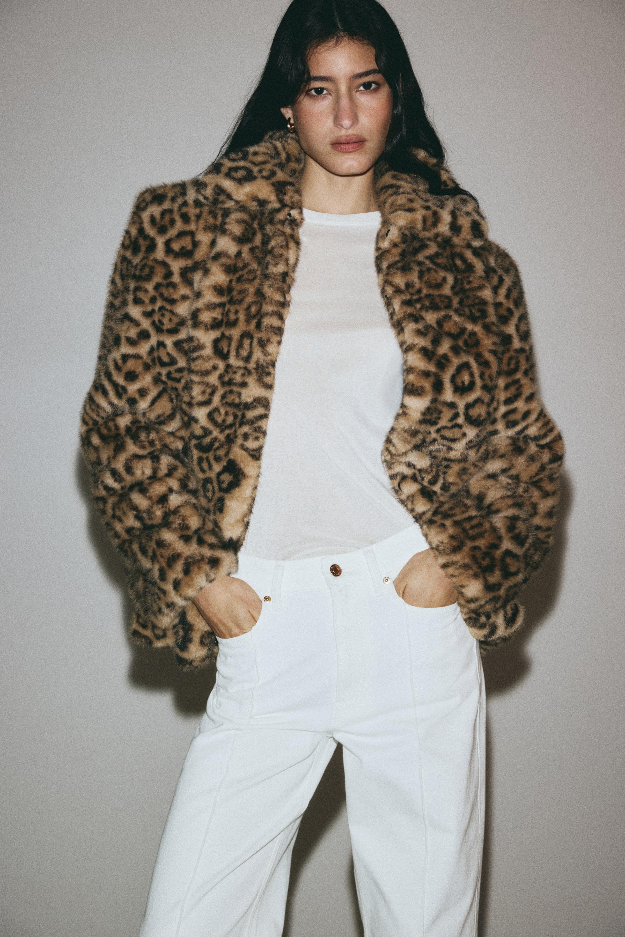 Straight High Jeans - White