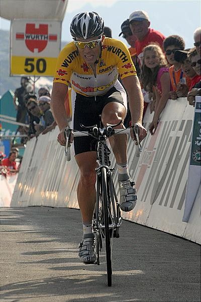 Kirchen was the leader before the time trial