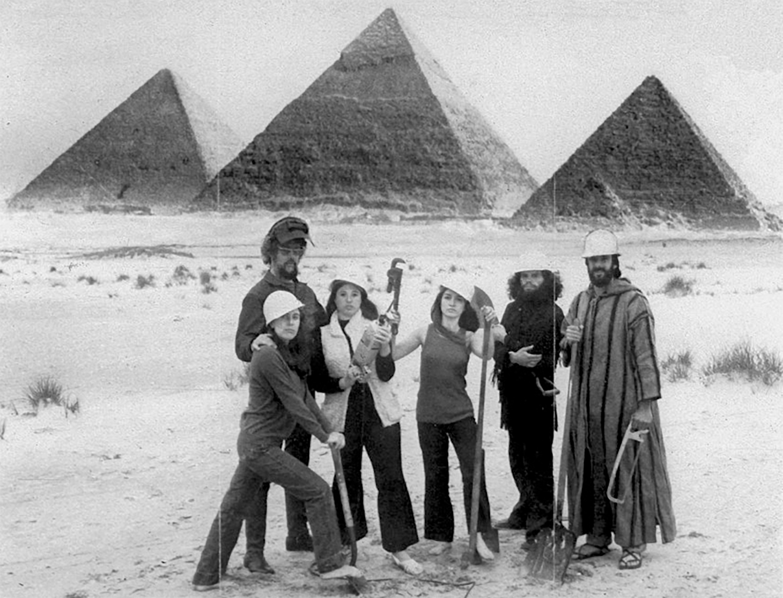 The SITE team on a 1970s office outing