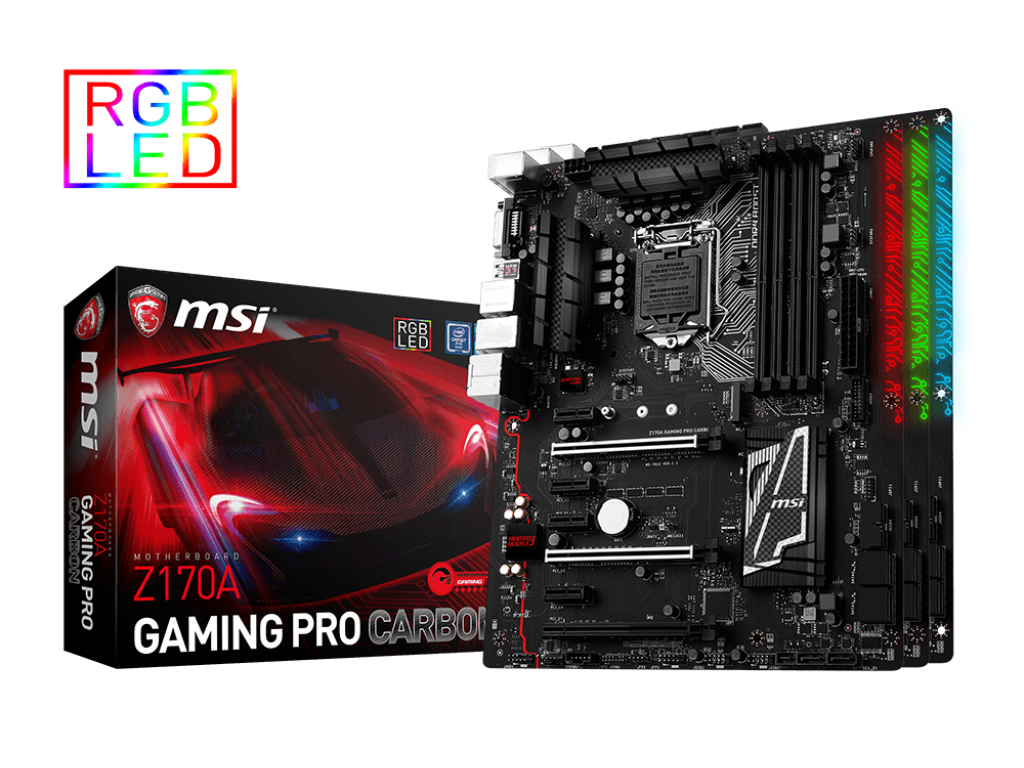 Msi z170a gaming pro carbon обзор