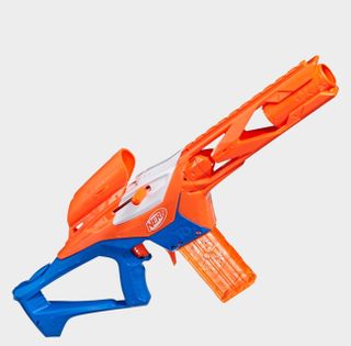 Nerf N-Series Pinpoint blaster on a plain background