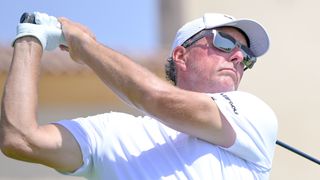 Phil Mickelson at the LIV Golf Jeddah tournament